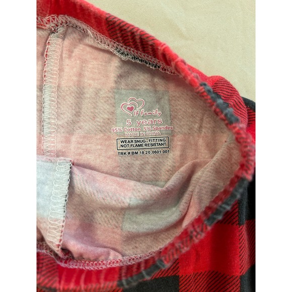 Boys Pajamas Most‎ Wonderful Time of the Year Christmas Size 5 Holiday - Picture 4 of 5